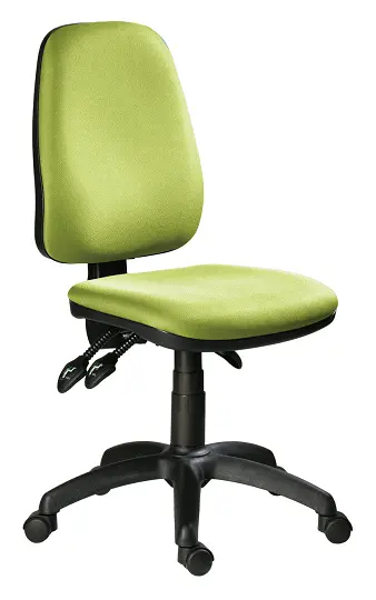 333 ASYN židle kancelářská, látka BO BONDAI BN17 (7032) - látka zelinkavá